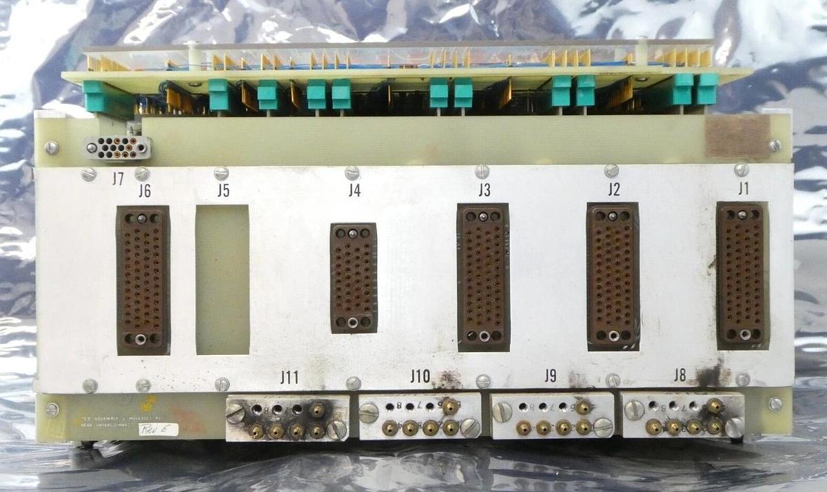 Used Varian VSEA H0289-1 E.S. Control Logic and Pneumatic Rack PCB D-H0121001 Working