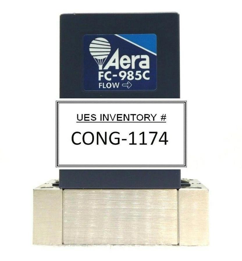 Used Aera TC FC-985CT-BF Mass Flow Controller MFC FC-985C 50 SCCM 1,3-C4F6(0.183)