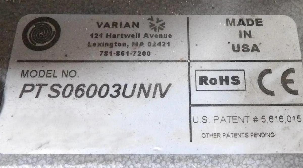 Used Varian PTS06003UNIV TriScroll 600 Dry Vacuum Pump Agilent Untested Spare