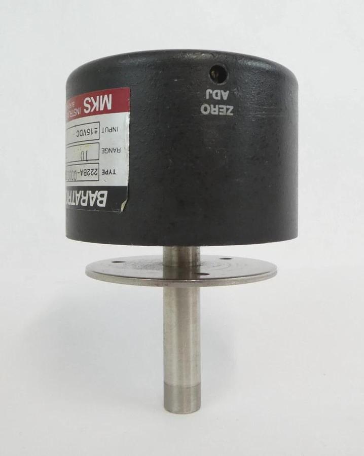 Used MKS Instruments 222BA-00010AASP009-81 Baratron Pressure Transducer Working