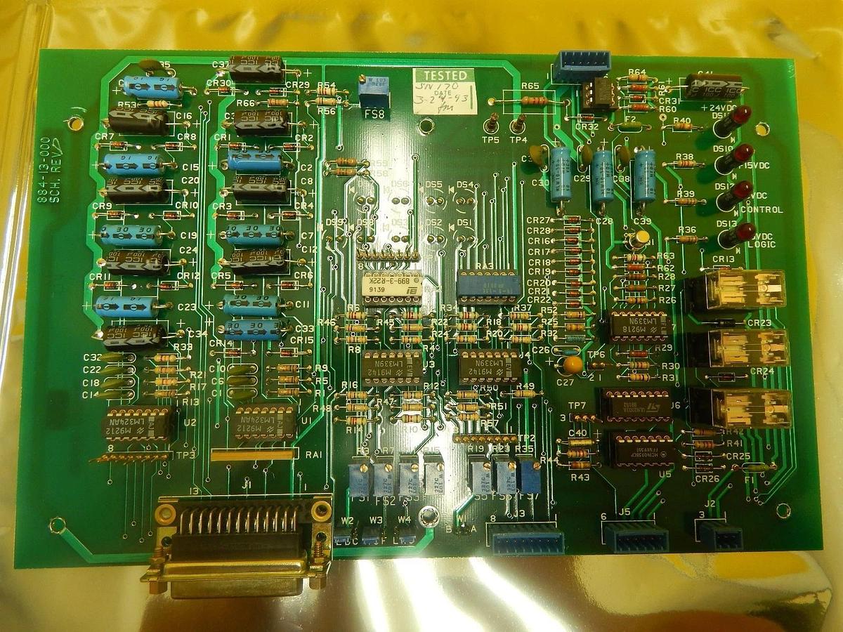 Used RC Materials Research 884-13-000 LED Indicator PCB Rev. D Eclipse Star Used