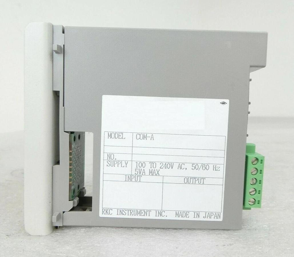 Used RKC Instrument COM-A System Communications Module Lot of 3 TEL Trias Working