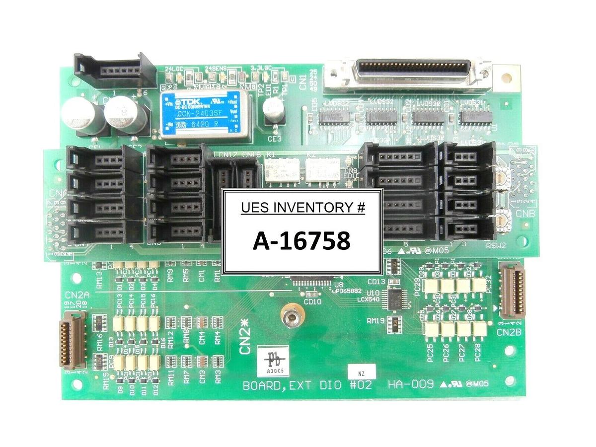 Used TEL Tokyo Electron HA-009 Digital I/O Board PCB EXT DIO #02 IF CSS #01 HA-006