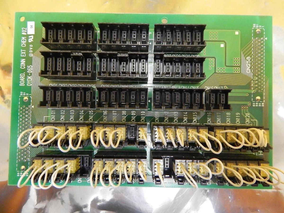 Used TEL Tokyo Electron OYDK-065 Interface PCB CONN EXT CHEM #02 Lithius Working