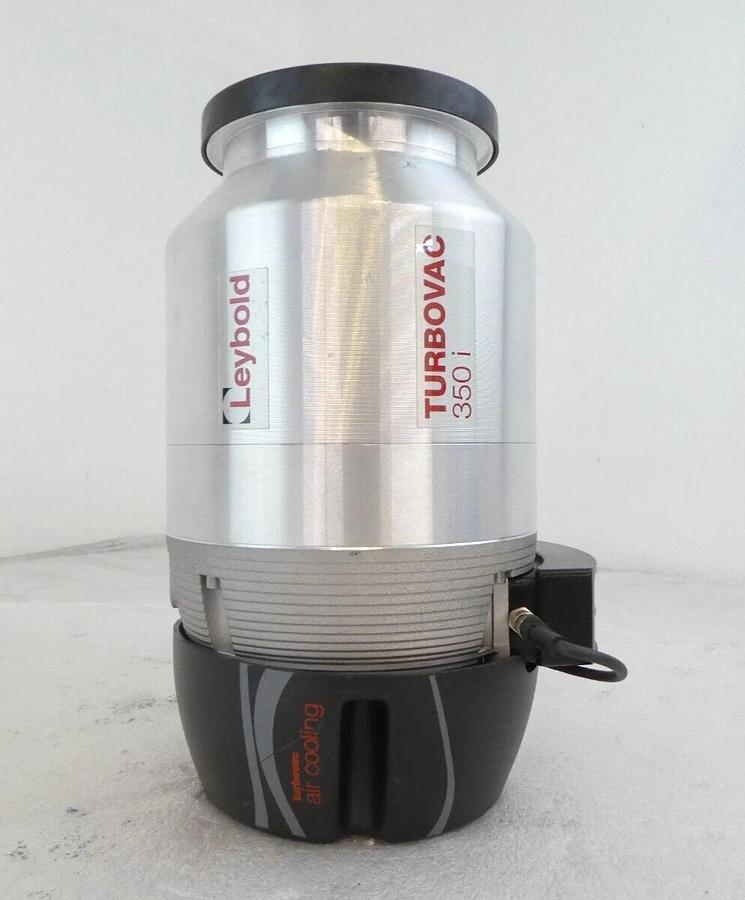 Used TURBOVAC 350i Leybold 830051V1001 Turbomolecular Pump w/Cooling Tested Working