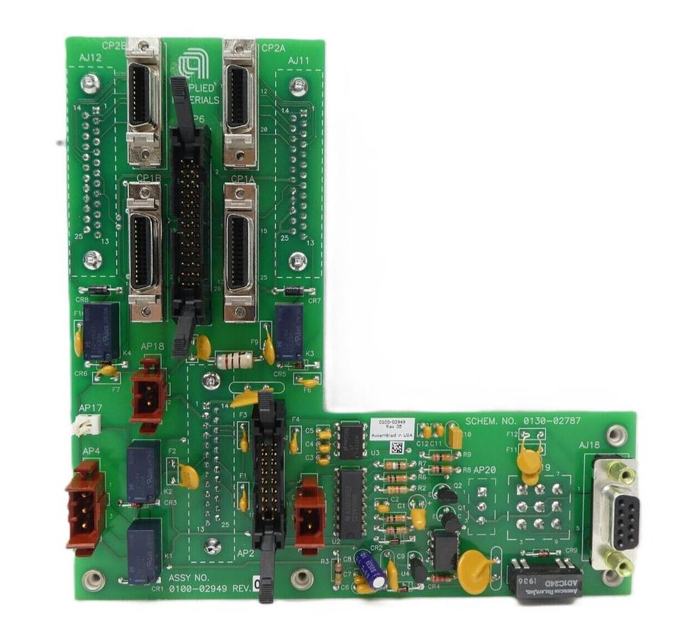 Used AMAT Applied Materials 0100-02949 Interface PCB Working Surplus