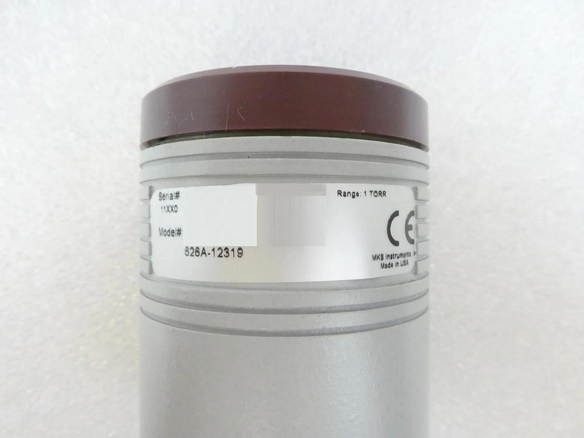 Used MKS Instruments 626A-12319 Baratron Pressure Transducer Type 626 Tested Working