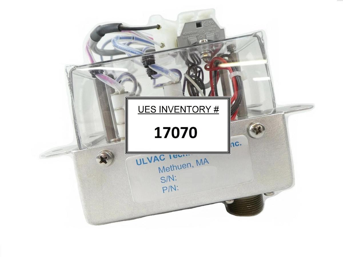 Used Ulvac Technologies High Voltage Relay Interface Assembly Gigavac 3CXS7 Working