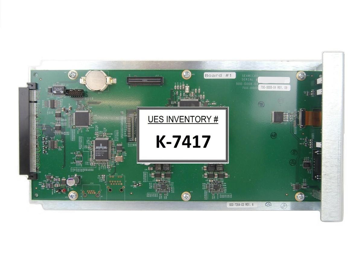 Used SeaMicro 830-7354-03 Console Board PCB Card SM10000-SM-1-01 700-0008-04 Working