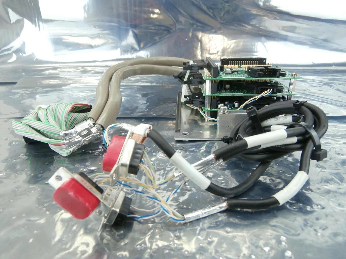 Used Dynax DNX5171 Processor Assembly PCB F104-CPU F104-IO/1 DNX5191 w/Cables Used