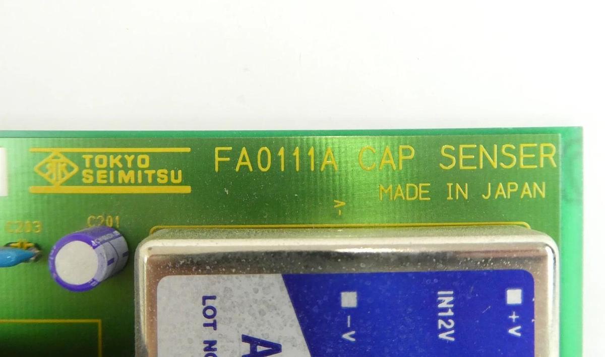 Used Tokyo Seimitsu FA0111A Cap Sensor PCB Assembly UF300A Working Surplus