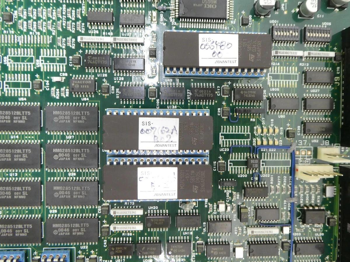 Used Advantest BLM-027101 Motherboard PCB X17 PLM-827101AA1 DEF03-3R0P 006480 Spare