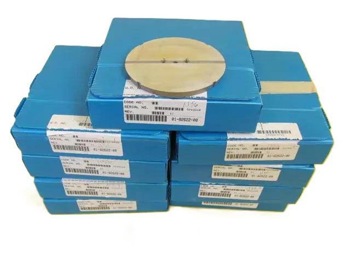 Used AMAT Applied Materials 01-82622-00 5" Platen Aluminum Pedestal Lot of 9 Working