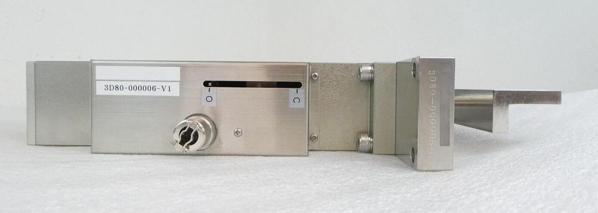 Used V-Tex V012850 Pneumatic Slit Valve Rollcam TEL 3D80-000006-V1 Working Surplus