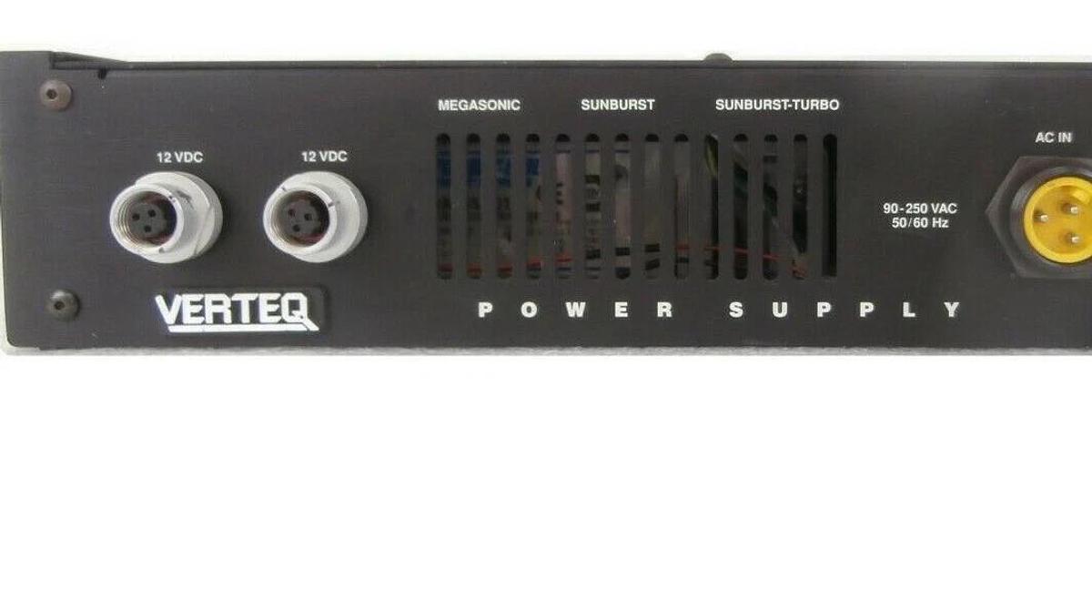 Used Verteq SRD Power Supply Sunburst Megasonic Sunburst-Turbo Working Surplus