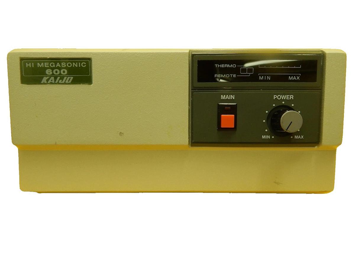 Used Kaijo Denki 6848 Ultrasonic Generator HI MEGASONIC 600 Working Surplus