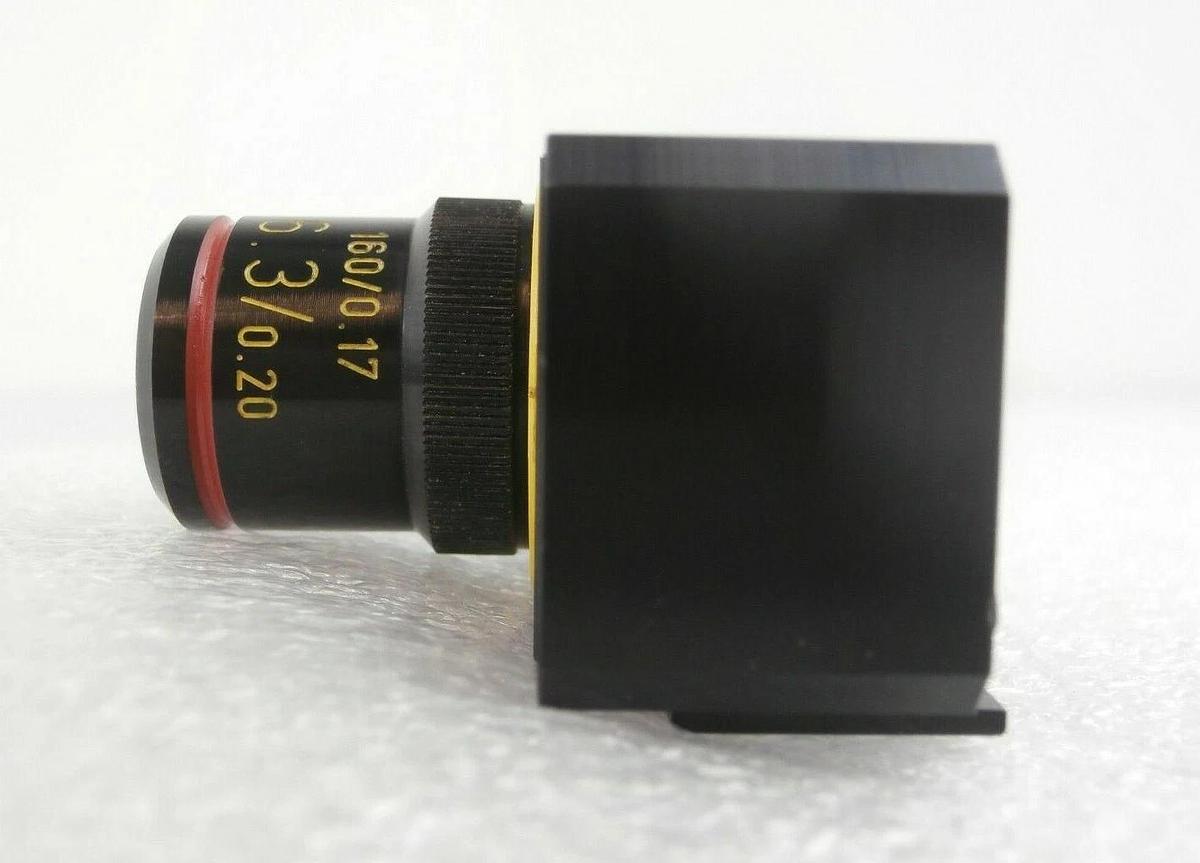 Used Nova Measuring Instruments Objective Block Melles Griot 160/0.17 NovaScan Spare