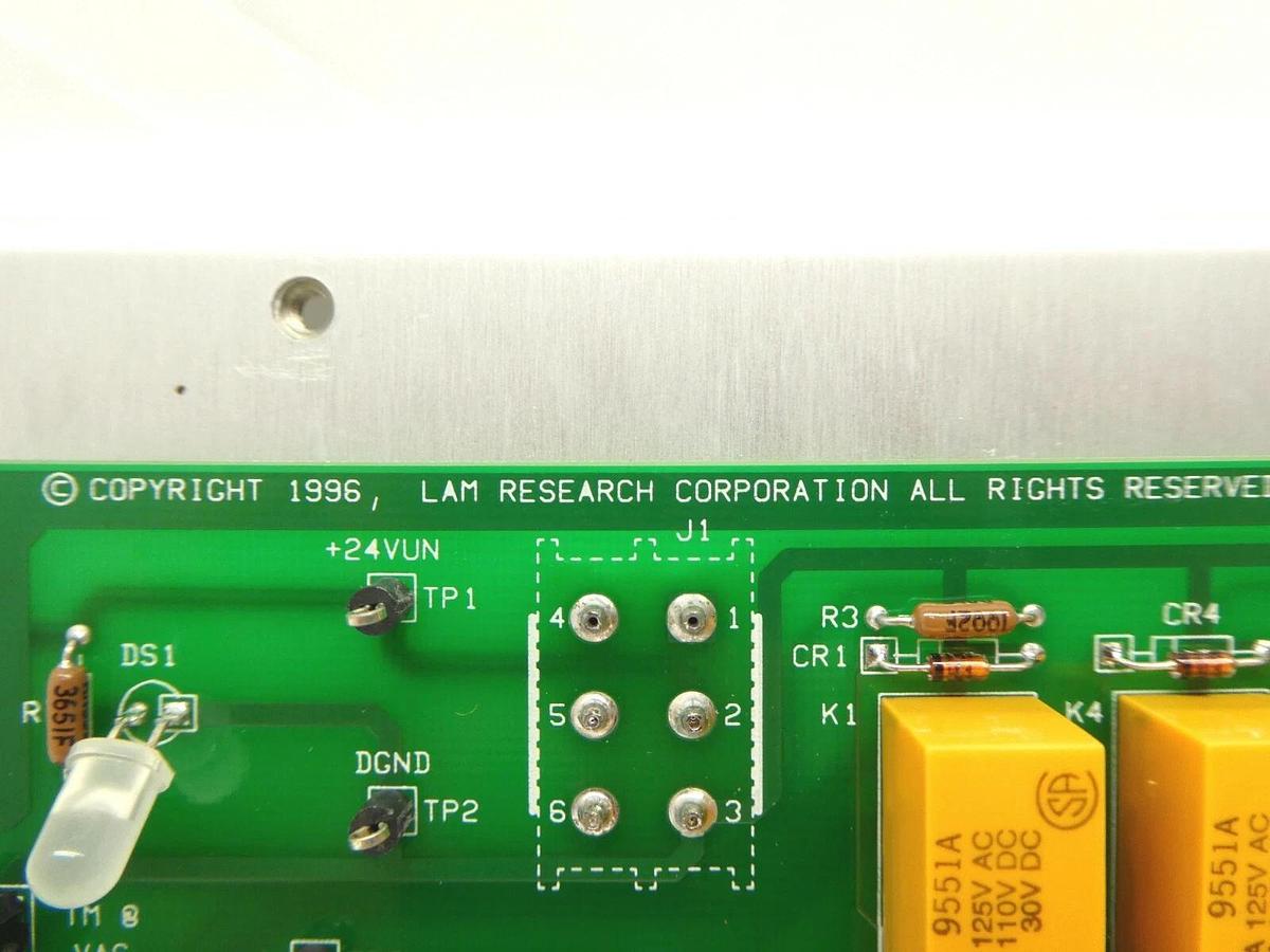 Used Lam Research 810-707102-002 Transport Module Interlock PCB Panel Continuum Spare