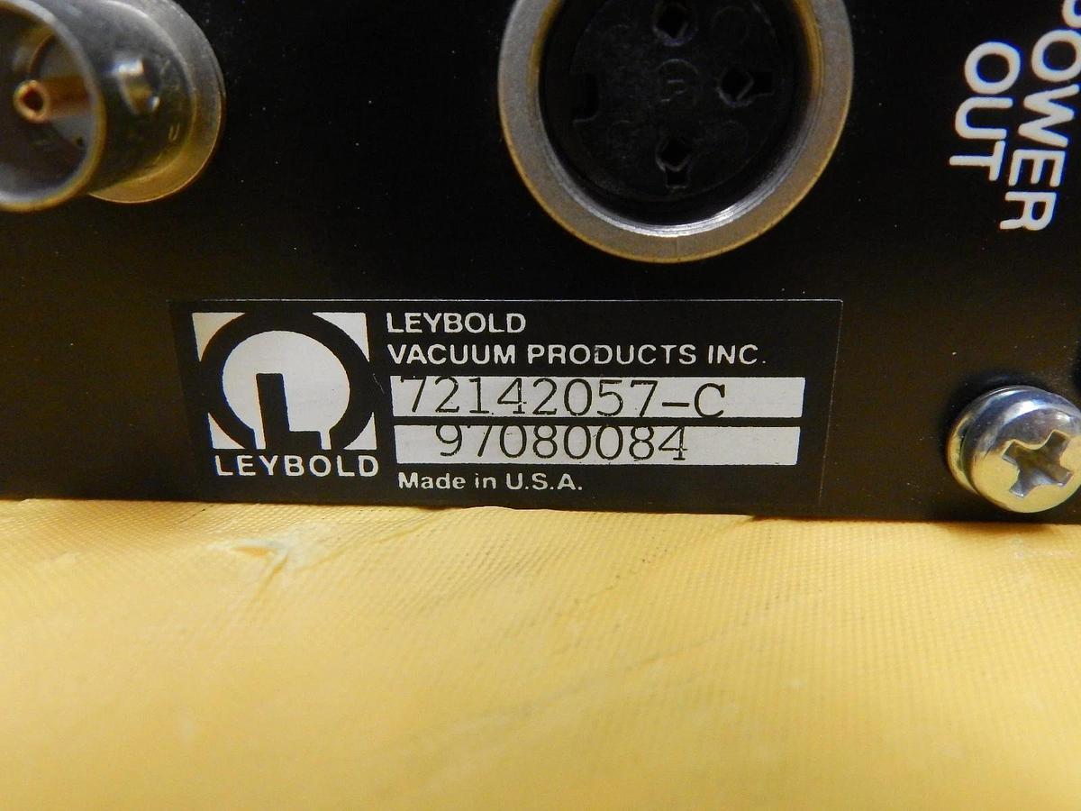 Used Leybold Vacuum 72142057-C Digital Temperature Gauge Meter Used Working