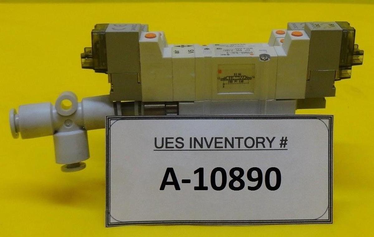 Used SMC SS5Y3-42-04-C6F-Q Pneumatic Manifold Z-3797 Used Working