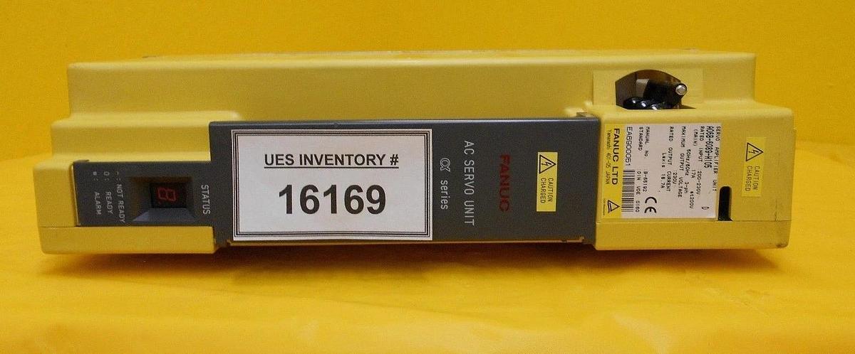Used Fanuc A06B-6089-H105 AC Servo Unit Amplifier B-65192 Alpha Series Used Working