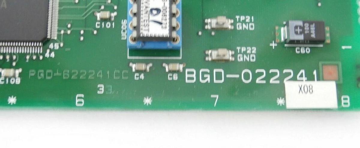 Used Advantest BGD-022241 Processor PCB Card PGD-622241CC Working Surplus