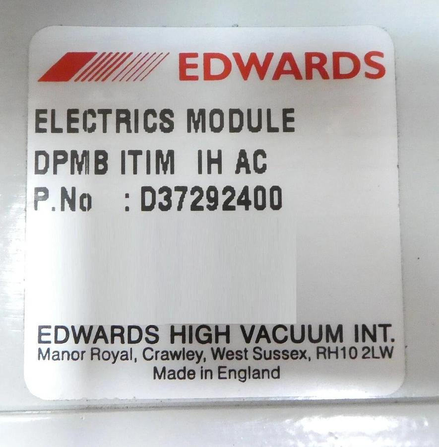 Refurbished iH 600 NEW LOOK Edwards NGAC71000XS Dry Pump IH600 Manufacturer Refurbished