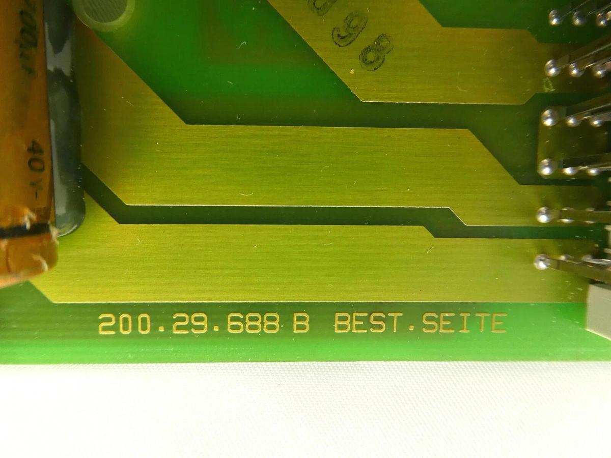 Used Leybold 200.29.688 Power Supply LA Leistungsaufbereitung PCB Card UL 500 Working