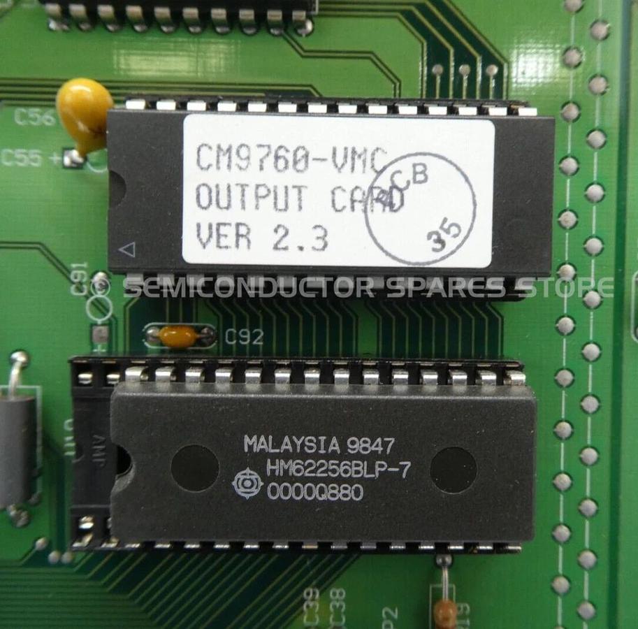 Used Pelco PCB9750011 Output Motherboard PCB Plotech 0113-4634 Working Surplus