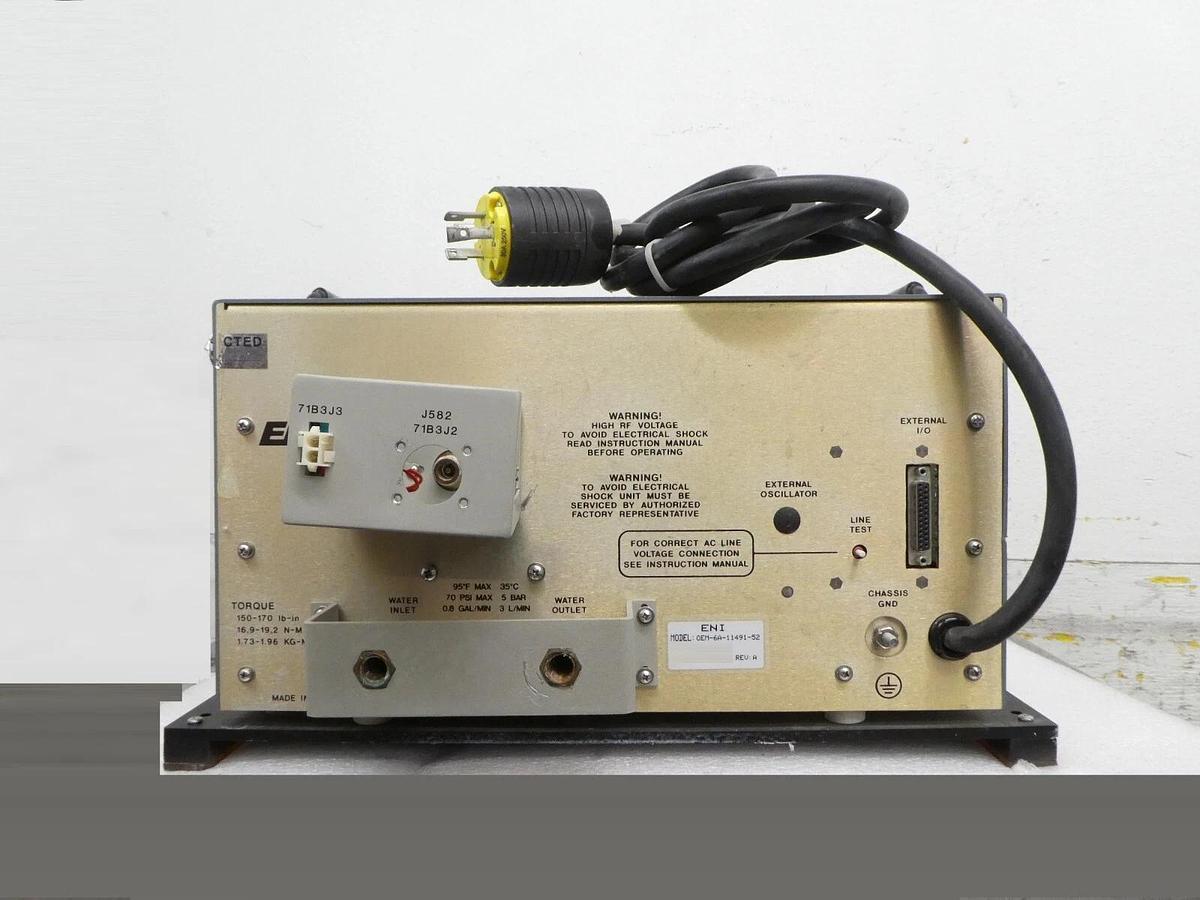 Used OEM-650A ENI Power Systems OEM-6A-11491-52 Solid State Power Generator Surplus