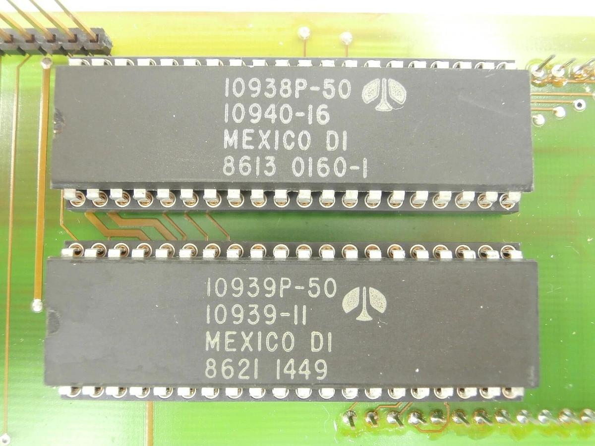 Used Leybold 200 30 476 Vacuum Fluorescence Display Board PCB UL 500 ULTRATEST Spare