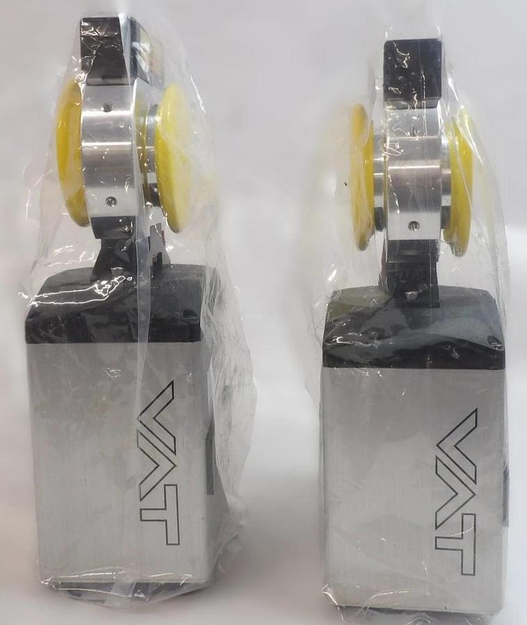 Used VAT 61234-KAGQ-BFT1 Butterfly Control Valve Series 612 Lot of 2 Working