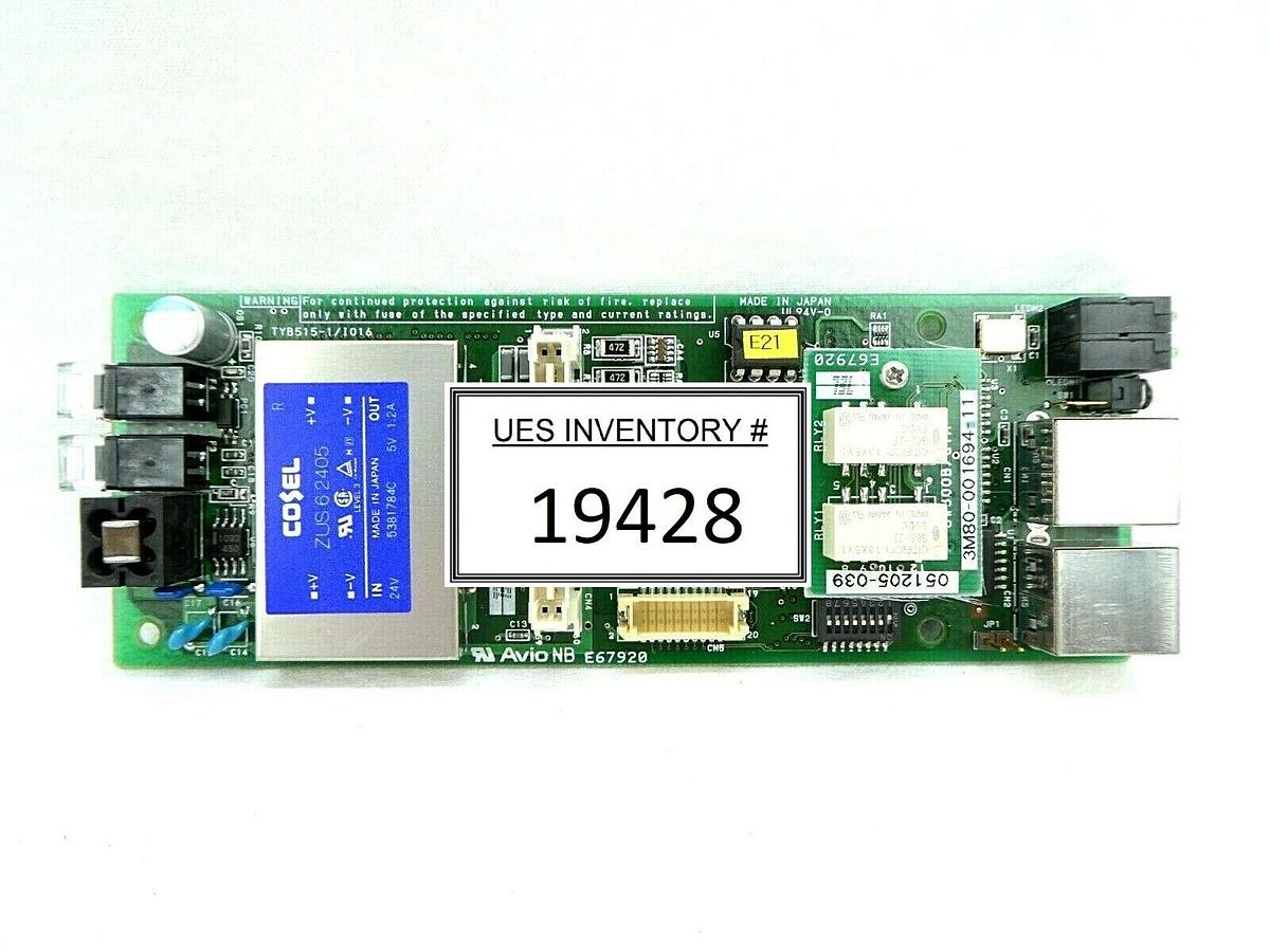 Used TEL Tokyo Electron 3D81-000021-14 Network Interface Board PCB Trias Working