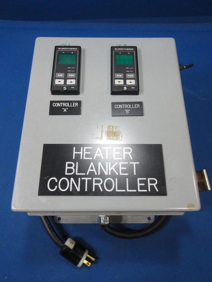 Used Novellus Systems Heater Blanket Controller Eurotherm 808 Concept II Altus Used