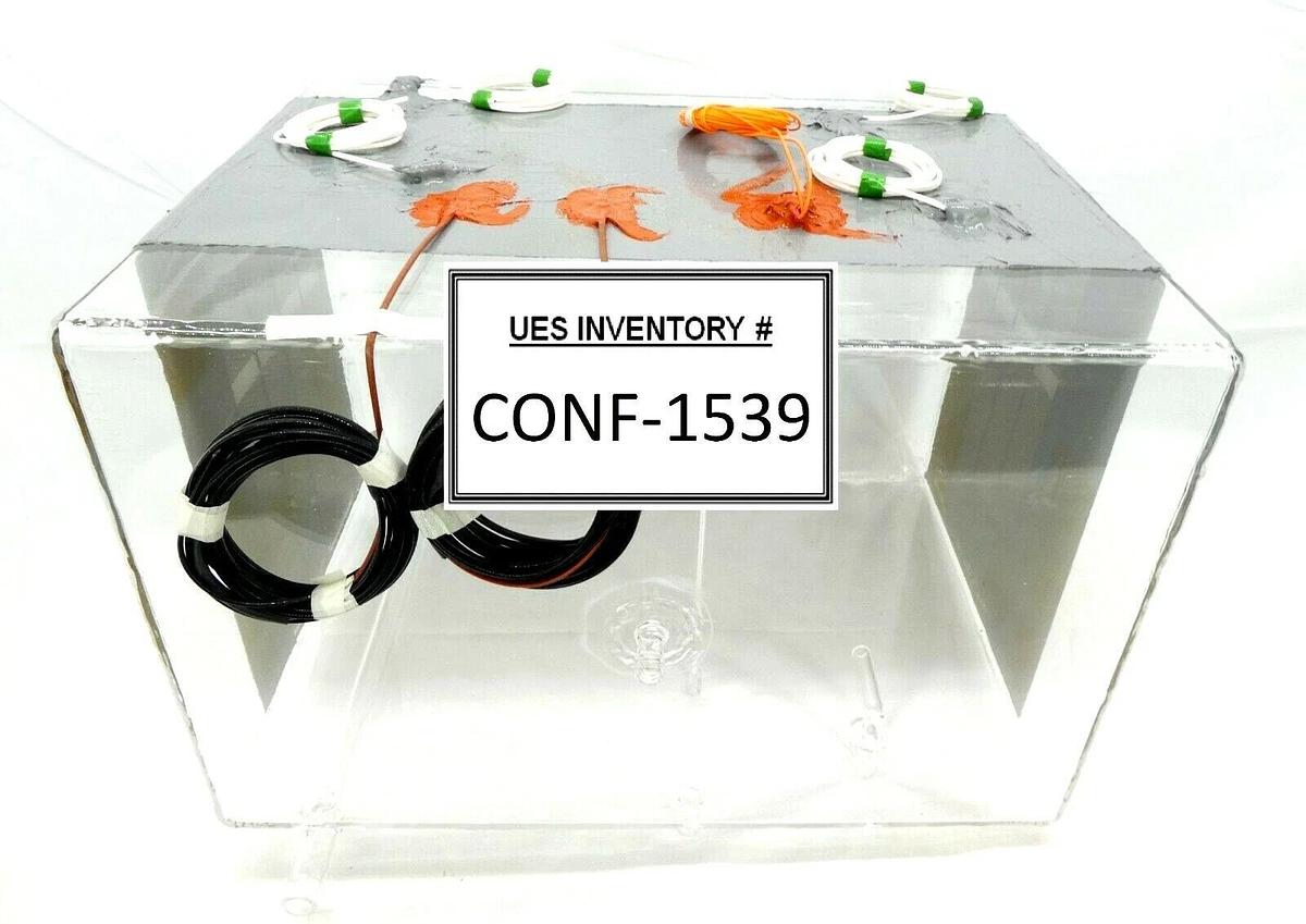 SCP Santa Clara Plastics 10.4 Gallon Quartz Tank Preweigh H2SO4 Unmarked New