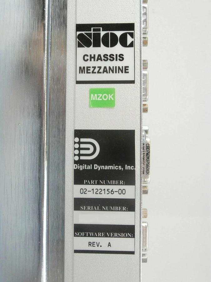 Digital Dynamics 03-136528-00 C4D sioc 0 Controller Novellus 02-157034-00 New