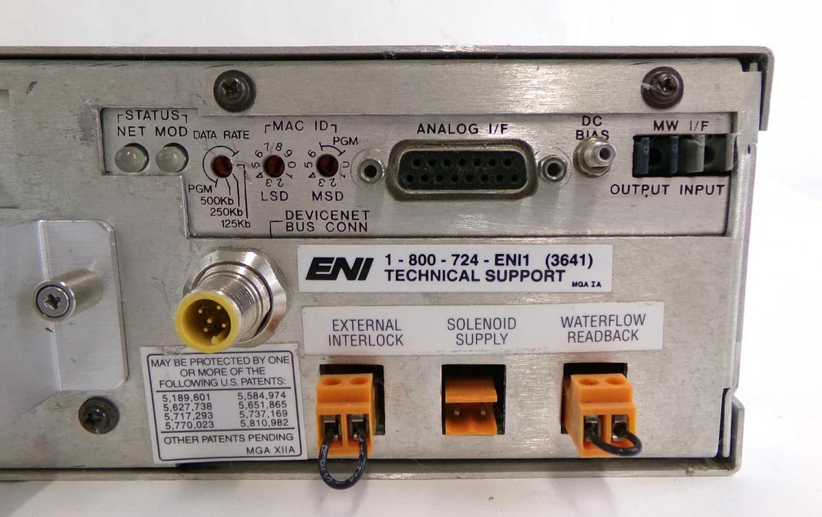 Used GHW-12Z Genesis ENI Power Systems GHW12Z-13DF2N0-001 RF Generator Working