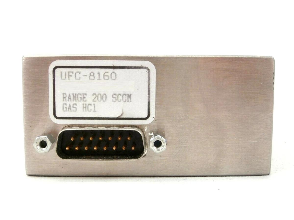 Used UNIT Instruments UFC-8160 Mass Flow Controller MFC 200 SCCM HCl Working Spare