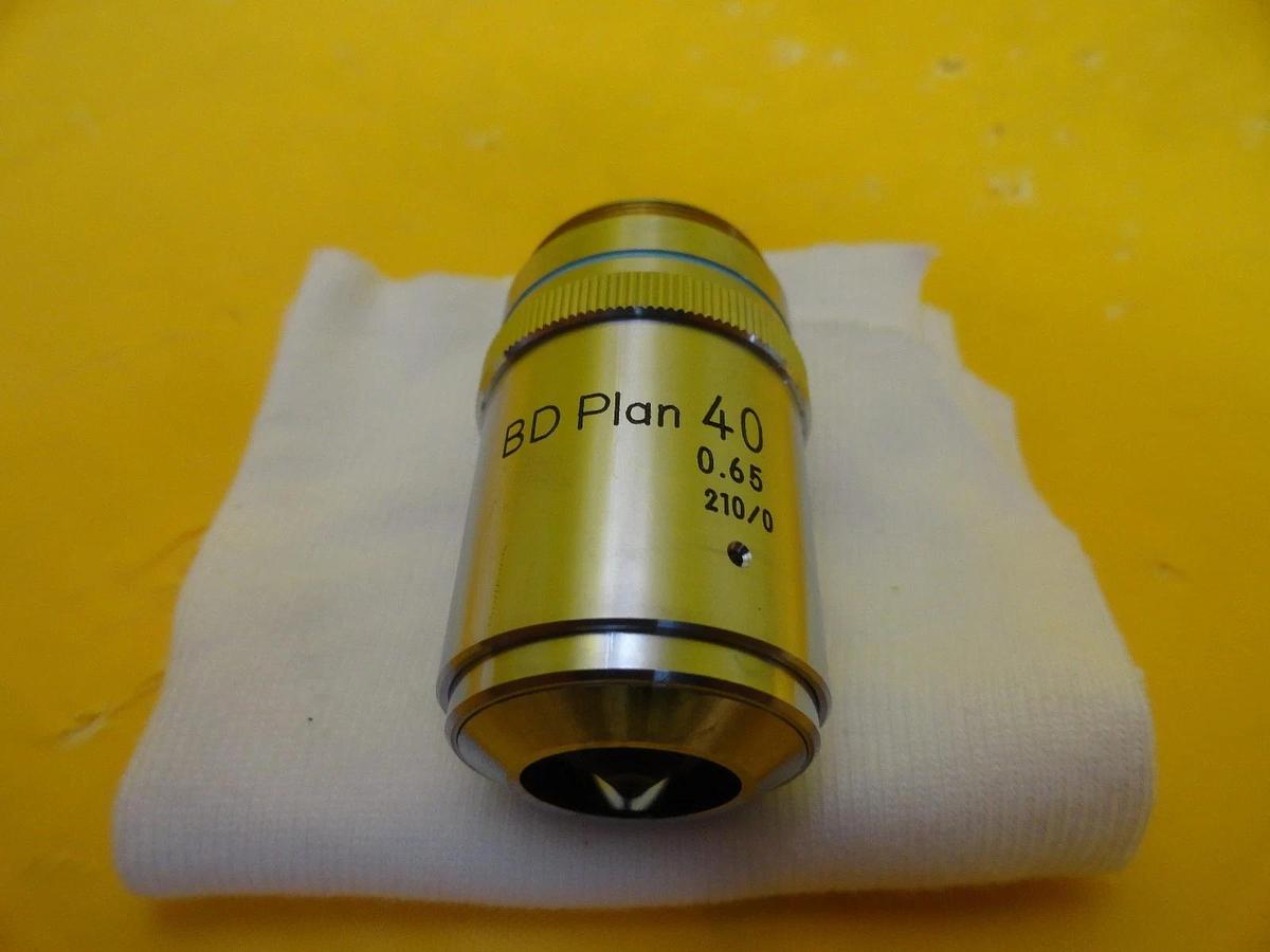 Used Nikon Precision BD Plan 40 0.65 Microscope Objective 210/0 Working Surplus