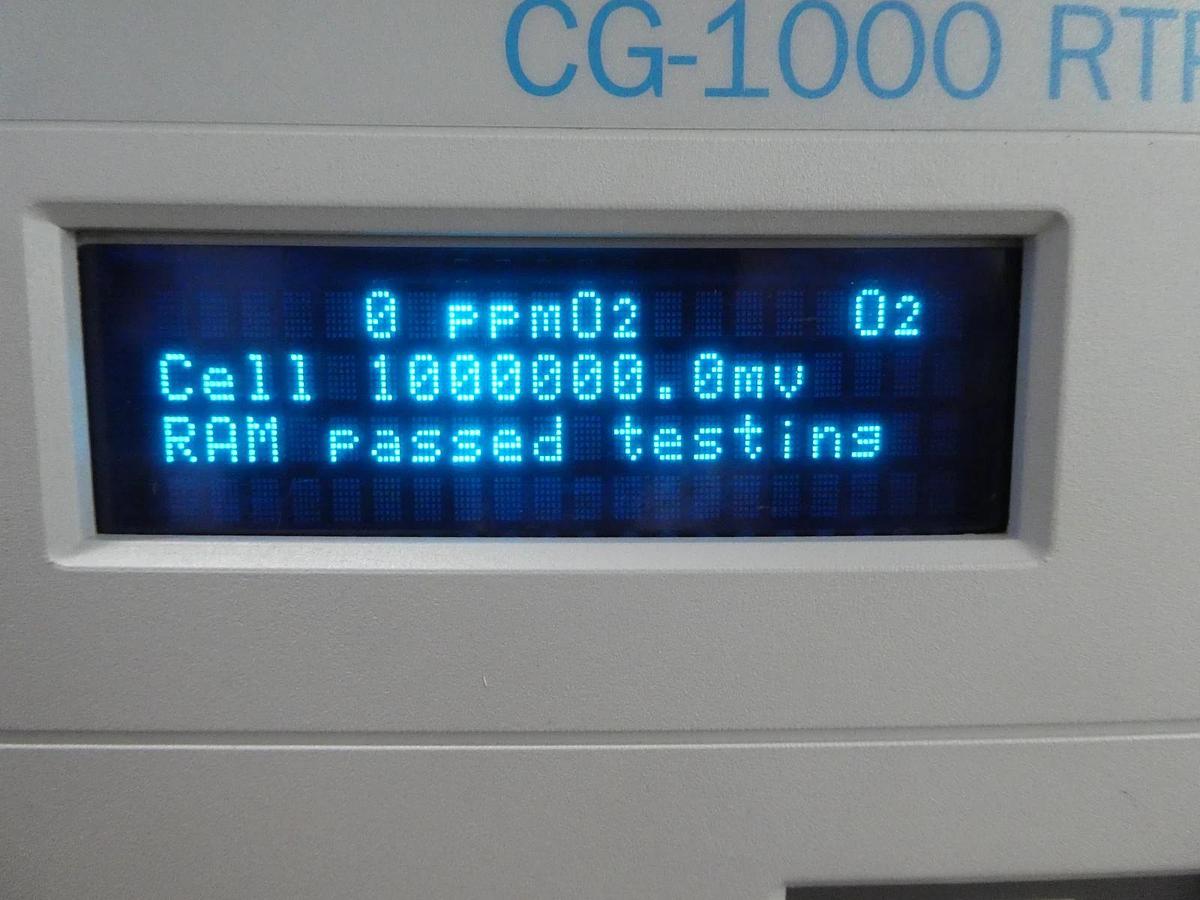 Used AMETEK Process Instruments Dycor CG-1000 RTP Oxygen Analyzer Working Surplus