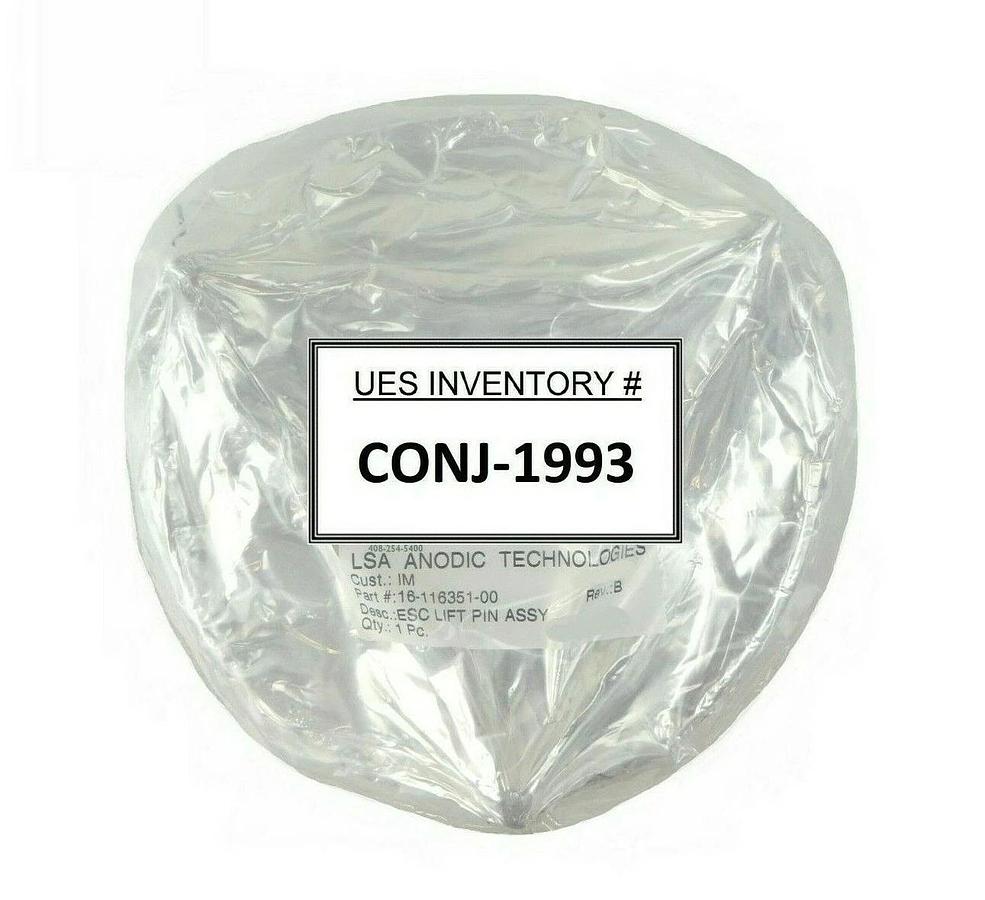 Refurbished Novellus 16-116351-00 Electrostatic Chuck ESC Lift Pin Assembly OEM Refurbished
