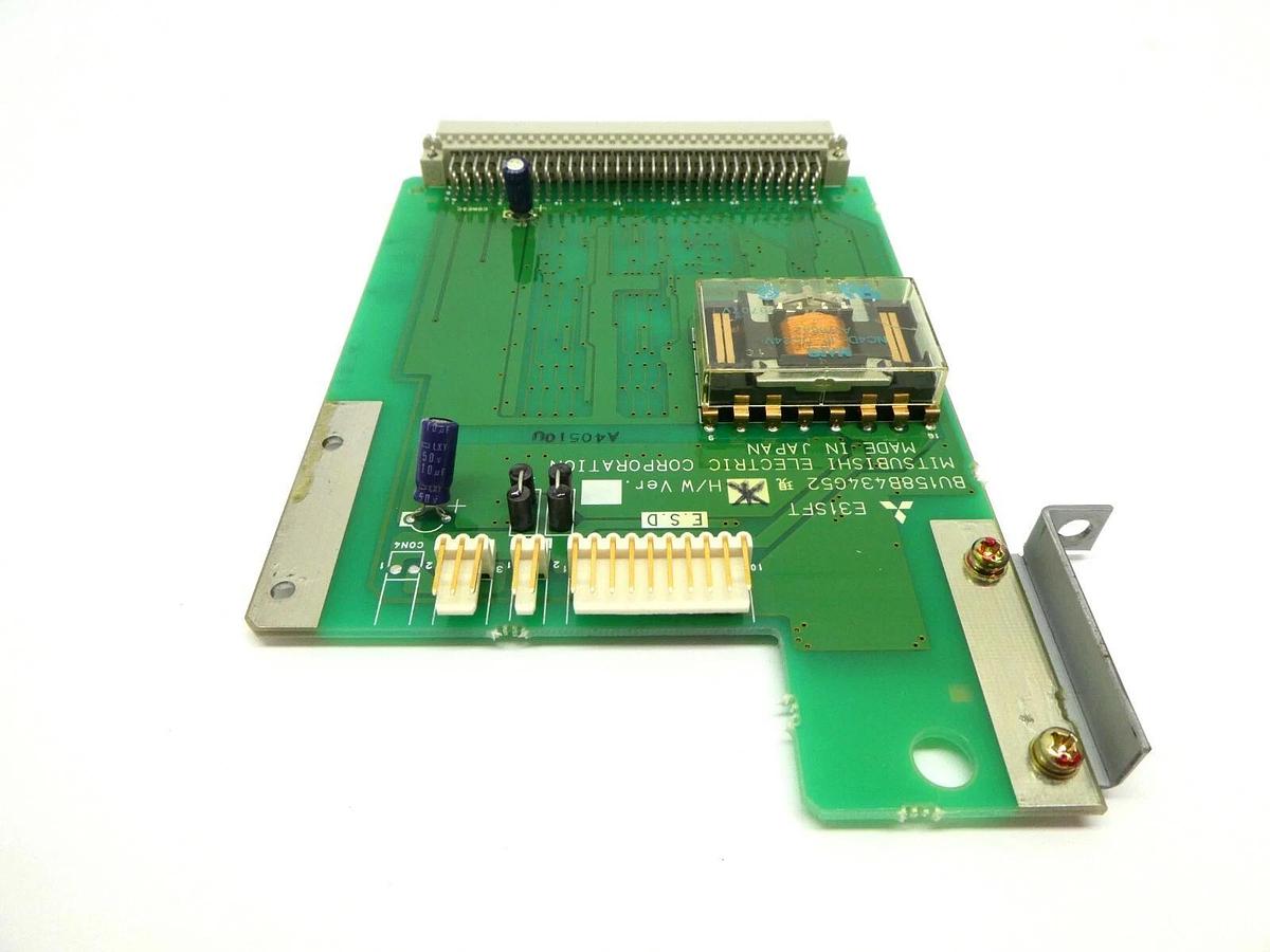 Used Mitsubishi BU158B434G52 PCB Card E31SFT Robot Controller CR-E356-S06 Working