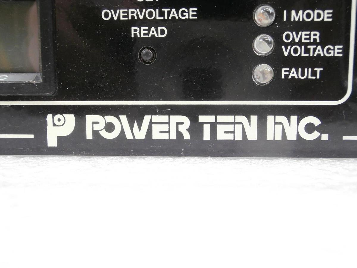 Used Power Ten D3C-21066/20166 DC Dual Output Power Supply D3 Series Tested Working