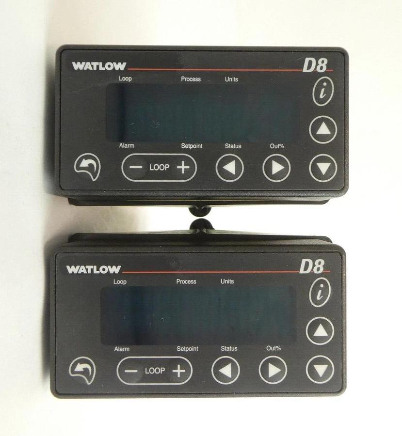 Used Watlow D881-0000-1000 Temperature Controller TB50 D8 AMAT Lot of 5 Working