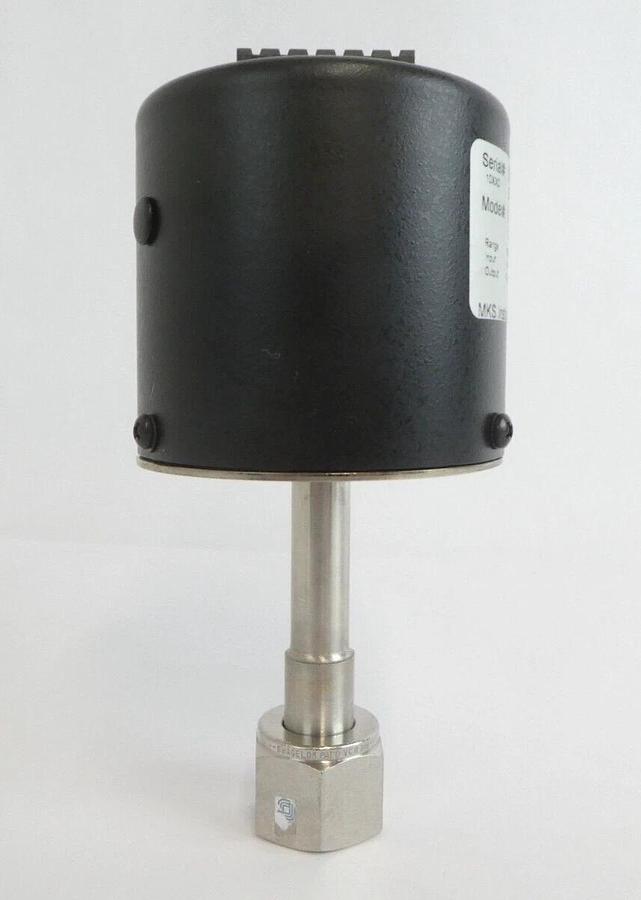 Used MKS Instruments 124AA-01000BB Baratron Pressure Transducer Type 124 Working