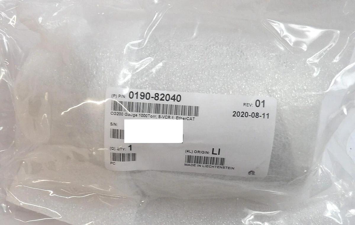Used AMAT Applied Materials 0190-82040 Capacitance Gauge Inficon CG200 New Surplus
