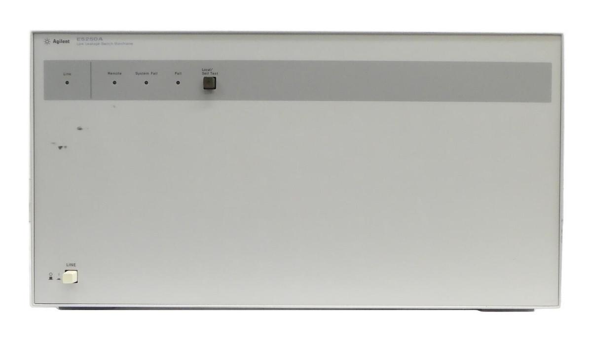 Used Agilent Technologies E5250A Low Leakage Switch Mainframe E5252A E5255A Surplus