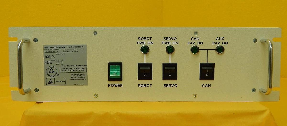 Used TEAL 3850046 Power Conditioner PCDU-ROBOTSERVO FEI Company CLM-3D Working