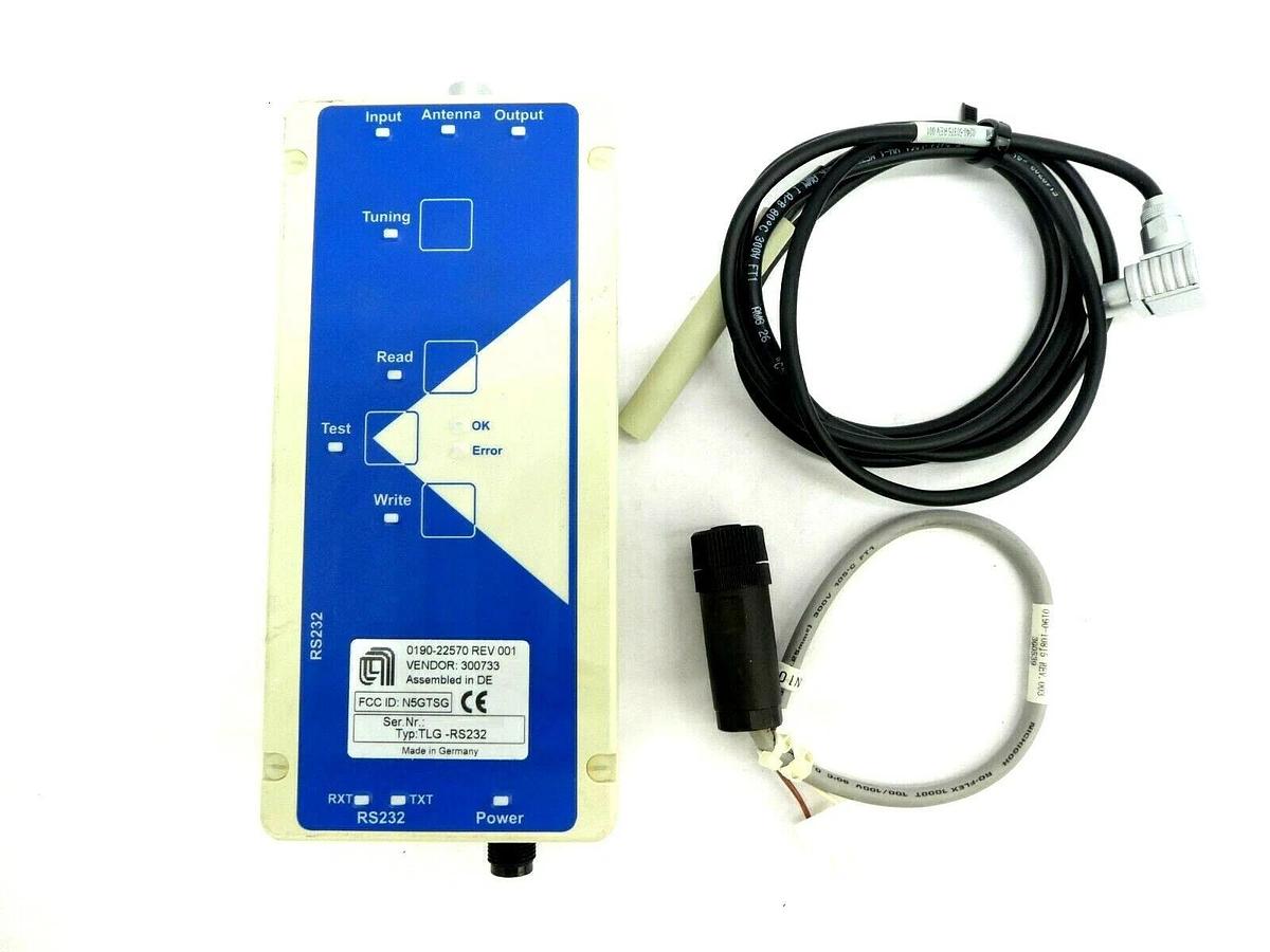 Used AMAT Applied Materials 0190-22570 Transponder Reader TLG-I2-AMAT-R1 0240-50375