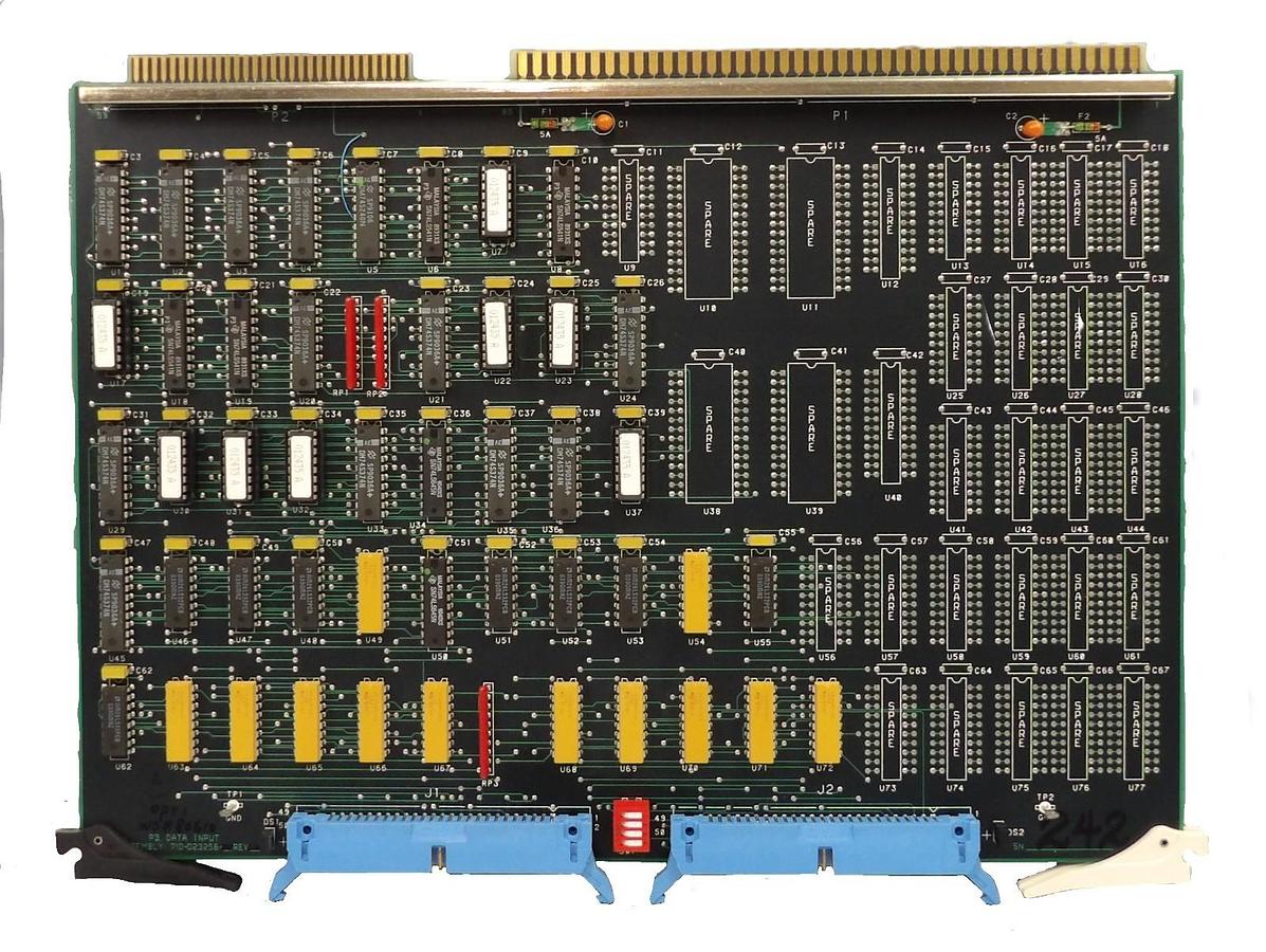 Used KLA Instruments 710-023256-00 PS Data Input Assembly PCB Card Working Surplus